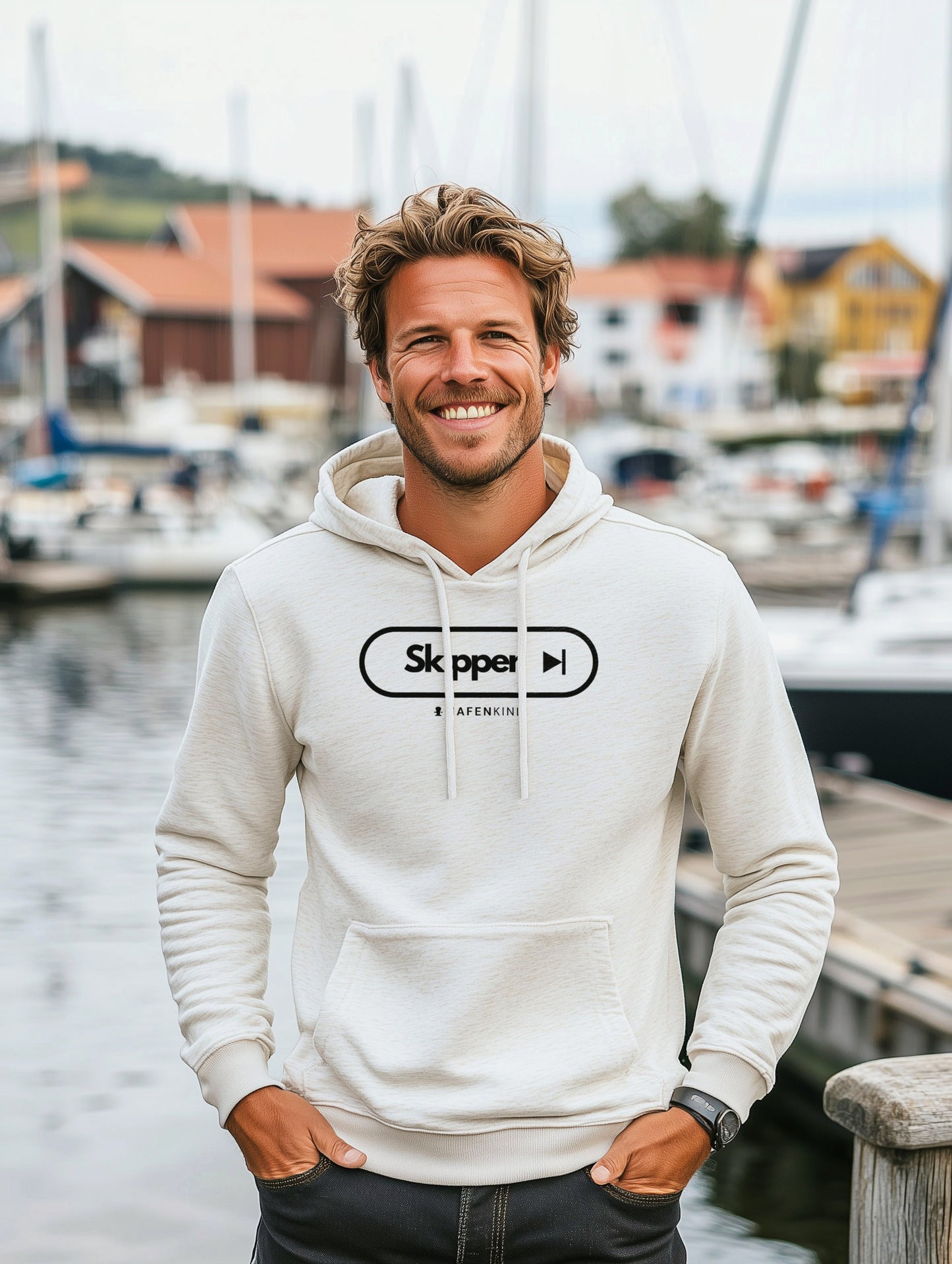 SKIPPER - Organic Hoodie Herren