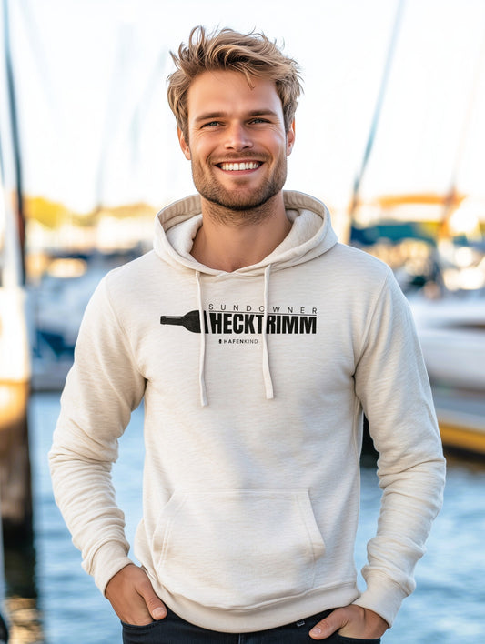 SUNDOWNER HECKTRIMM - Organic Hoodie Herren